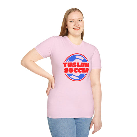 Tuslaw Soccer — Red & Blue Ball T-Shirt