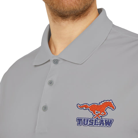 Tuslaw Mustangs Performance Polo - Embroidered Logo