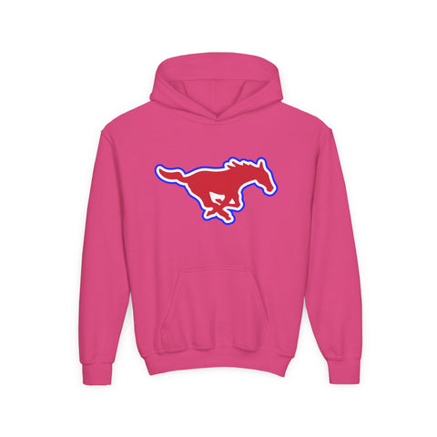 Youth Tuslaw Mustangs — Running Horse Hoodie
