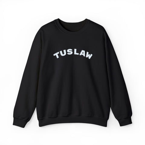 Tuslaw Mustangs — Tuslaw Arch Puff Print Crewneck Sweatshirt in Black