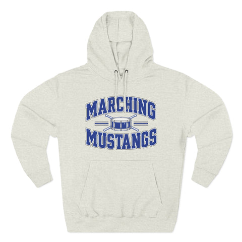 Tuslaw Marching Mustangs Varsity Drum Hoodie in Oatmeal Heather