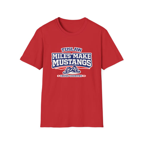 Tuslaw Cross Country — Miles Make Mustangs T-Shirt