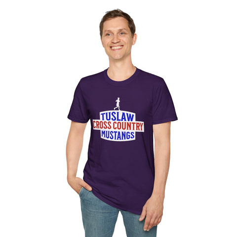 Tuslaw Cross Country — Red, White & Blue T-Shirt