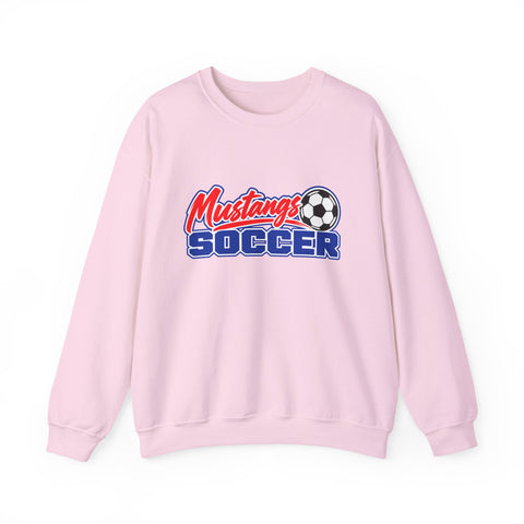 Tuslaw Soccer - Signature Series Crewneck Sweatshirt in Light Pink