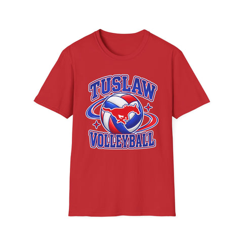 Tuslaw Volleyball  — Moon & Stars T-Shirt
