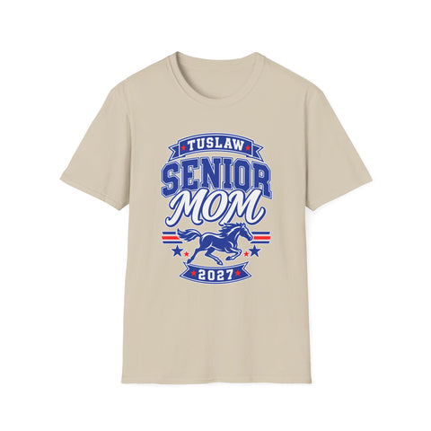 Tuslaw Mustangs Ladies — 2027 Senior Mom T-Shirt