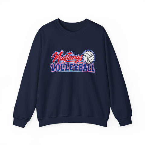 Tuslaw Volleyball - Signature Series Crewneck Sweatshirt in Navy