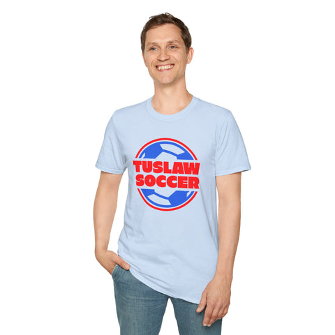 Tuslaw Soccer — Red & Blue Ball T-Shirt