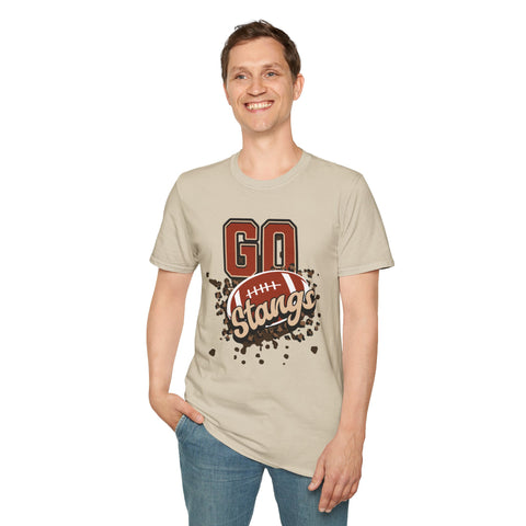Tuslaw Football — Go Stangs T-Shirt