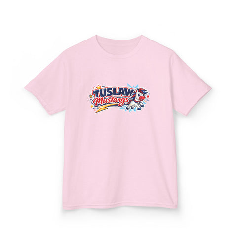 Kids’ Tuslaw Mustangs — Cartoon Horse T-Shirt