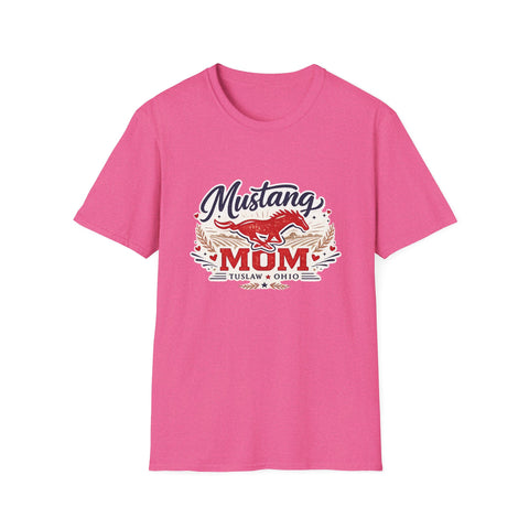 Tuslaw Mustang Mom — Farm Style T-Shirt