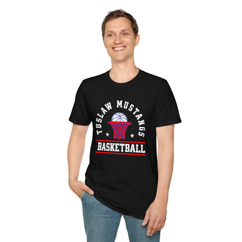 Tuslaw Basketball — Retro Court T-Shirt