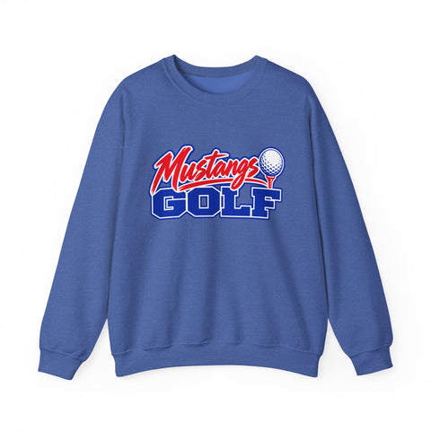 Tuslaw Golf - Signature Series Crewneck Sweatshirt in Heather Sport Royal